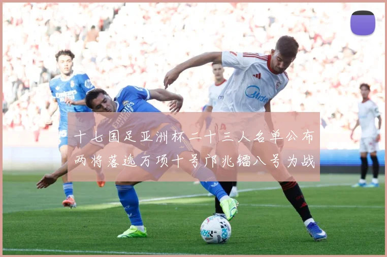 十七国足亚洲杯二十三人名单公布两将落选万项十号邝兆镭八号为战术观察-深度解析